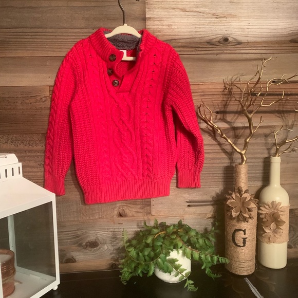GAP Other - Red boys Gap Christmas holiday size 4 sweater